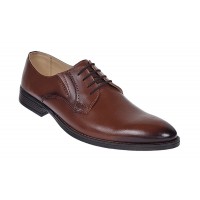 Marimea 44 Pantofi barbati eleganti din piele naturala Maro 996M